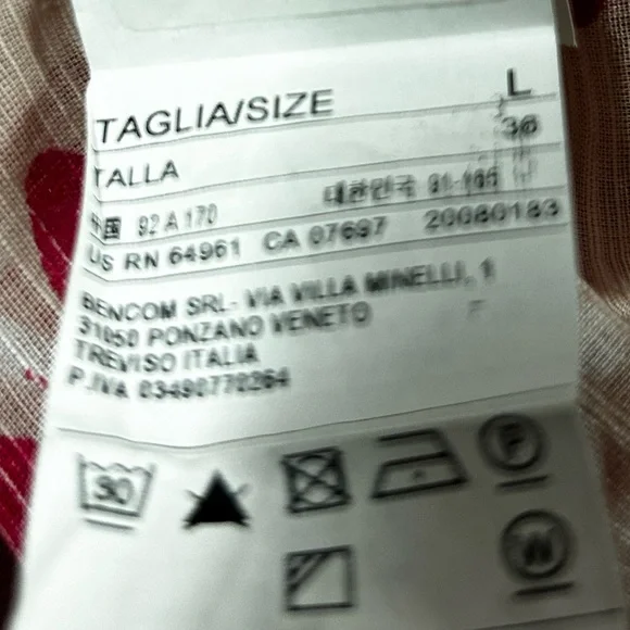 United Colors Of Benetton Floral Blouse - Pink and Red - Picture 5 of 7